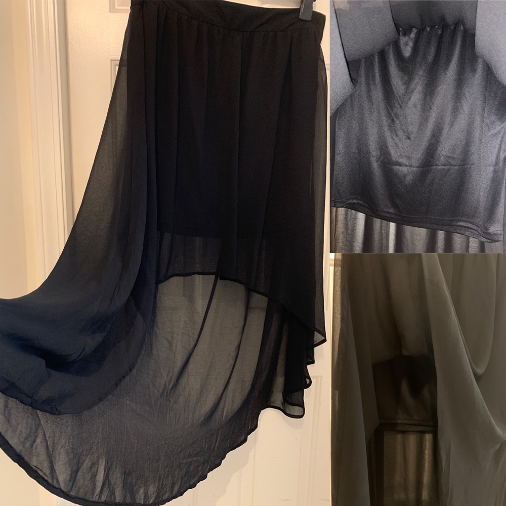 New Smart Set high-low mullet skirt - Picture 2 of 3